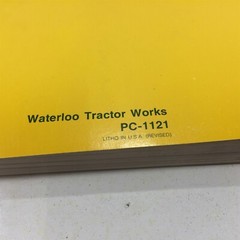 Genuine John Deere 1520 Tractor Parts Catalog PC-1121 1977 Dealer Service