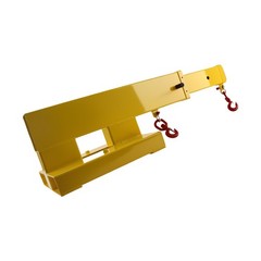 Universal Fit Jib Crane Boom for Forklift Pallet Fork 5500lb 31-79″ Extension