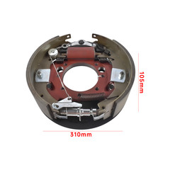 Dexter K23-411-00 Right Hand Passenger Side Hydraulic Brake Assy 12-1/4″ x 3-3/8