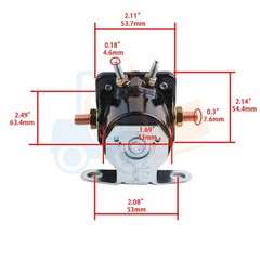 Fits Ford 311006 12 Volt Starter 4 Post Solenoid Relay 601 641 701 801 901 1801