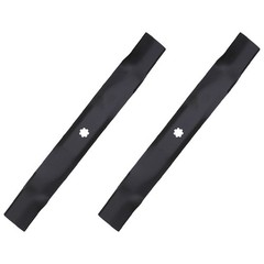Set of 2-42″ Lawn Mower Blades to Fits John Deere E100 E110 E120 E130