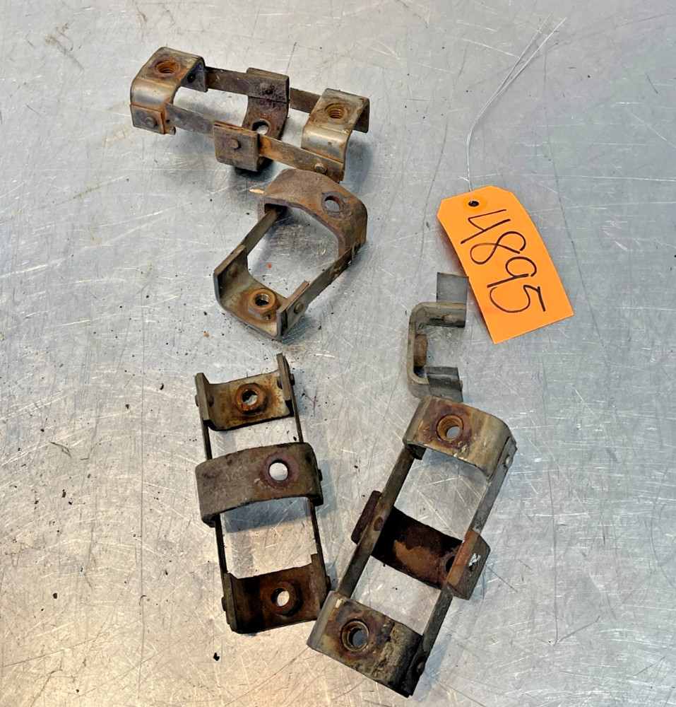 1979 Massey Ferguson 2775 Tractor Exhaust Manifold Heat Shield Brackets