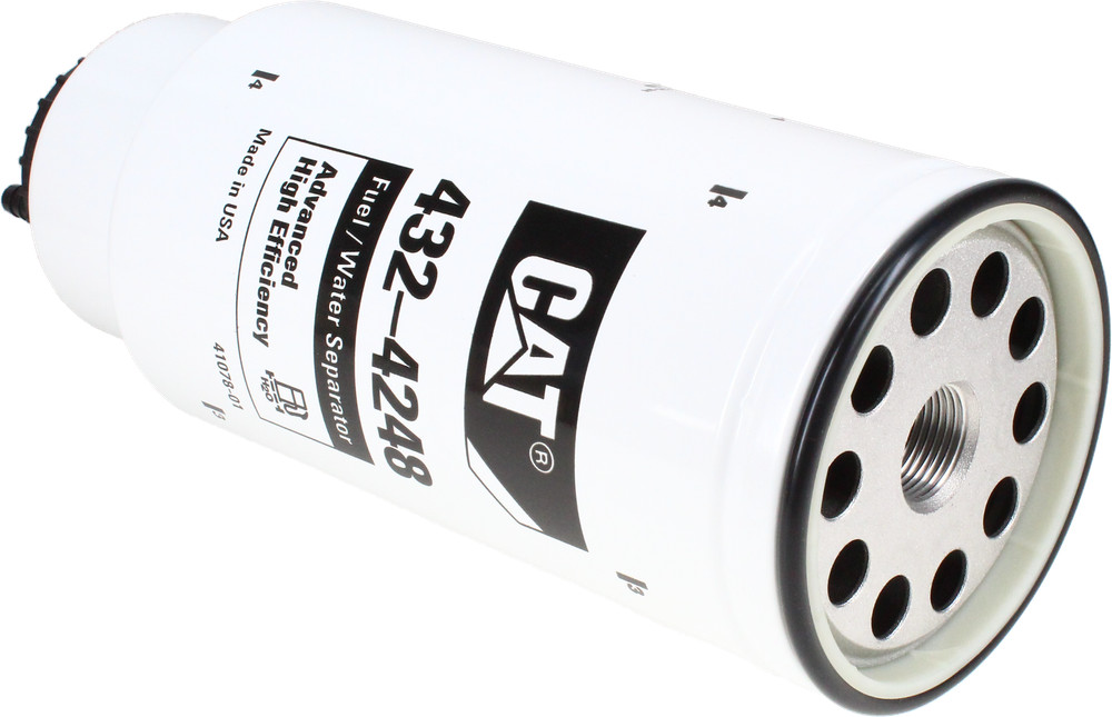CAT Fuel Water Separator Genuine Height: 11.00″ 4324248 fits 3116 C12.9 C8.7
