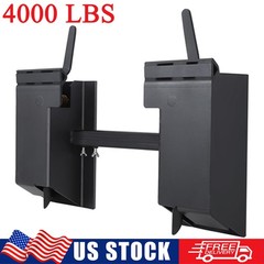 9.8” Adjustable Universal Skid Steer Quick Tach Conversion Adapter Plate 4000lb