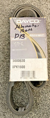 New Genuine Dayco 5080630 8PK1600 Heavy Duty Poly Rib Belt