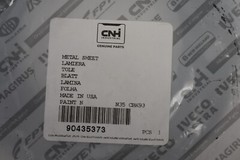 CNH Industrial New Holland Metal Sheet Replacement For Feeder Top Shaft Kit