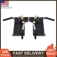 Weld-On Skid Steer Quick Attach Bucket Conversion Adapter Latch Plates Universal