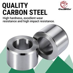 2Pcs 45MM Excavator Bucket Bushings Kit For Bosses Cat John Deere Kubota Takeuch