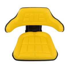 YELLOW SUSPENSION TRACTOR Seat FOR JOHN DEERE 1020 1530 2020 2030 2040 2155 5210