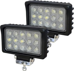150W Tractor LED Lights 12000LM Offroad Flood 12V/24V [2 Pack]
