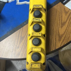 P&H HARNISCHFEGER BULLETIN 596 NEMA 3R/4X 4 Pendant BUTTON CONTROL.