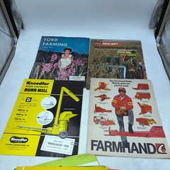 Lot of Vintage 1950s-60s Farm Equipment Brochures Minneapolis Moline Ford