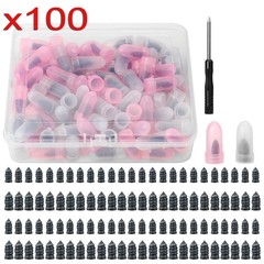 100PCS Rubber Tire Nail Repair Kit Screw In Tire Plugs for Car Truck SUV Van