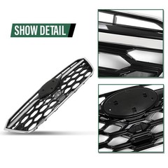 Front Bumper Upper Grille Chrome Subaru Outback 20-22 J1010AN010 Black Chrome