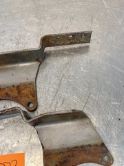 1979 Massey Ferguson MF 2775 Tractor Rear Hydraulic Coupler Brackets