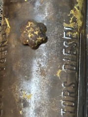 Vintage GM Diesel Steel Valve Cover Complete good Overall Condition General Mot.