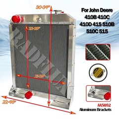 #AT146006 AT167270 Radiator Fits For John Deere 410B 410C 410D 415 510B 510C 515