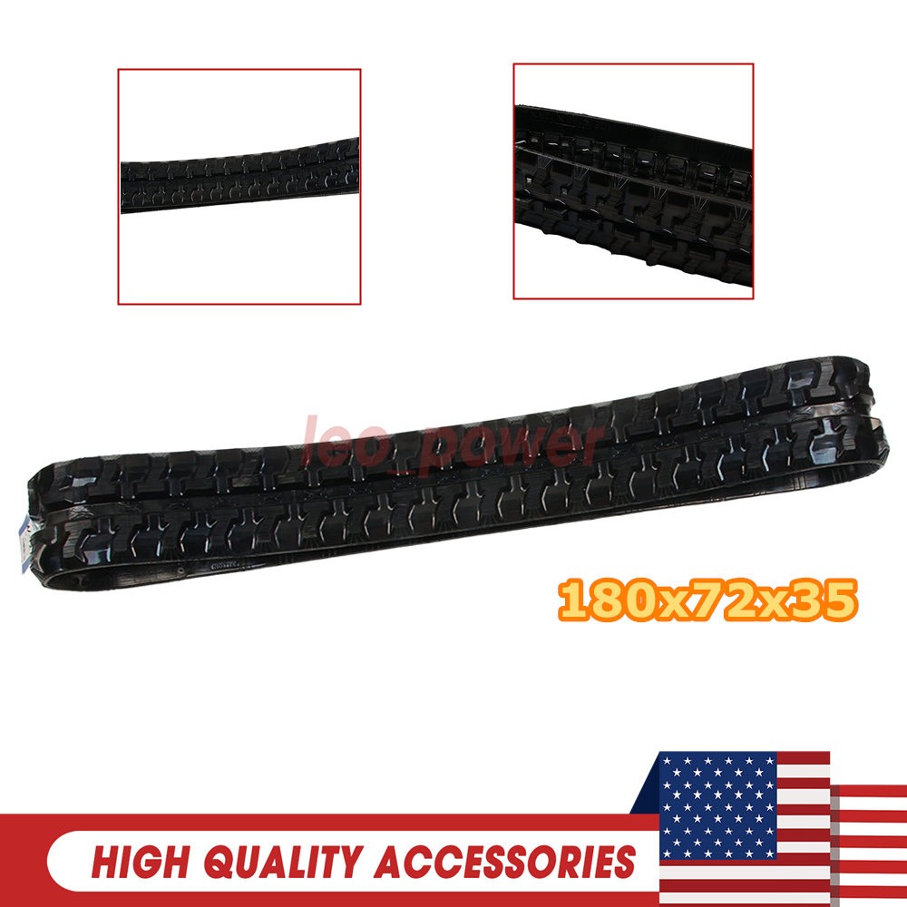 For JCB 8008CTS Rubber Track – 180x72x35 – Cross Application Tread New