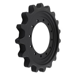 Heavy Duty Sprocket for Caterpillar 279C 289C 299C 304-1916 17 Teeth Black