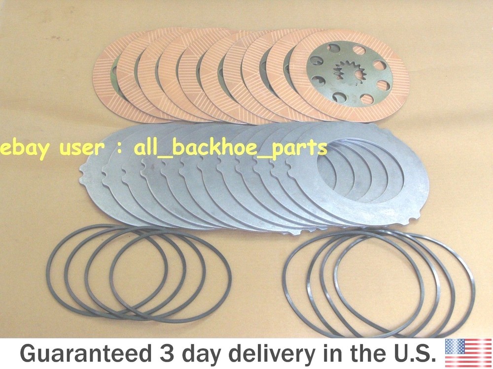 JCB BACKHOE – BRAKE FRICTION COUNTER PLATES & SEALS (PART # 458/20285 458/20353)
