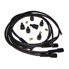 Spark Plug Wire Set for Minneapolis Moline Tractor 4-cyl Straight Boot wires