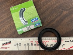 (2) Chicago Rawhide 19645 Single Lip Oil Seal – Solid, 50 mm Shaft, 72 mm OD