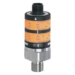 Ifm Pk6222 Pressure Switch, Standard, 2Spst, 1/4″ Npt, 0 To 1450 Psi Range, 316