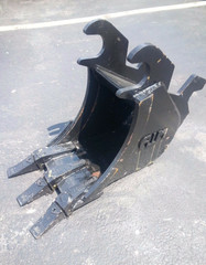 New 12″ Excavator Bucket for a John Deere 110TLB ZTS with ZTS Coupler