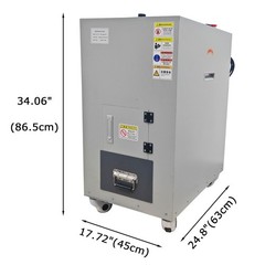 XY-170 220V Sealed Fully Automatic Hammer Glass Crusher with 8mm and 22mm Screen