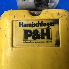 P&H HARNISCHFEGER BULLETIN 596 NEMA 3R/4X 4 Pendant BUTTON CONTROL.