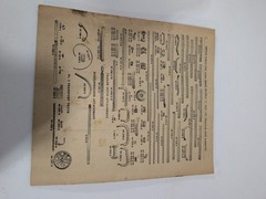 Vtg John Deere J and JB Tractor Disk Harrows Operating Directions Manual 1945