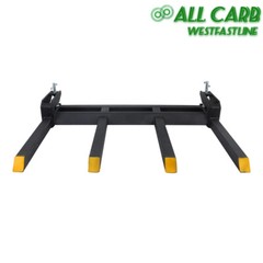 For Tractor Skid Steer Buckets 2500lbs Clamp on Heavy Debris Fork 42″ Universal