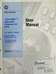 AB 1336 Force Adjustable Frequency AC Drive User Manual 74002-113-01(02)