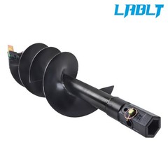 LABLT 12 inch x 48 inch Fab Auger Bit 2 – inch Hex Collar Skid Steer Attachment