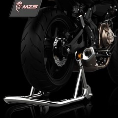 6MM Swingarm Spools, Sliders Stand CNC Universal M6 Black Compatible-Black