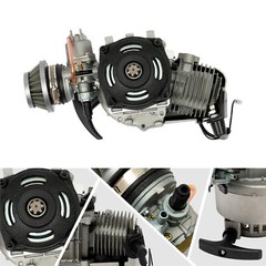 49cc Motor Engine Two-Stroke 3HP Single Cylinder with Large 0.32gal Fuel Tank,
