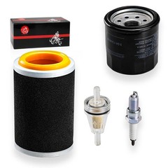 Air Filter & Oil Filter Kit with Guide Cage for Yamaha Grizzly Kodiak Wolverine