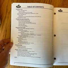 Mack WHEEL BEARINGS SERVICE SHOP REPAIR MANUAL SEMI TRUCK TRACTOR #15-701, 7-03