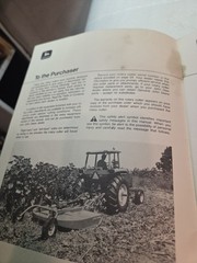 John Deere 1979 Operators Manual 509 609 709 Rotary Cutters OM-W21329 Issue F4