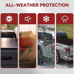 Truck Bed Cover Fit for Toyota Tacoma 2024-2026 5FT Bed