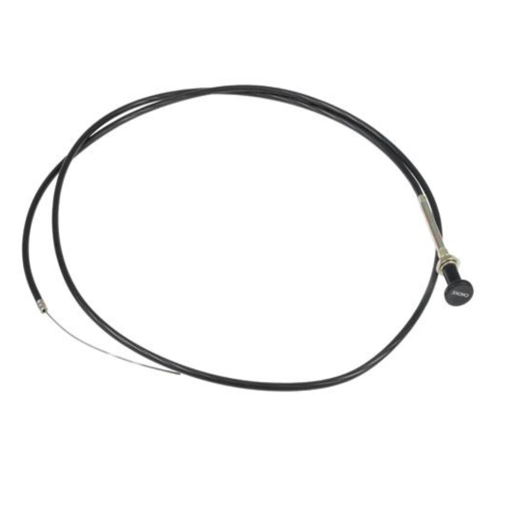 CC72 Choke Cable For Universal Products 72″ Black Knob imprinted with “Choke”