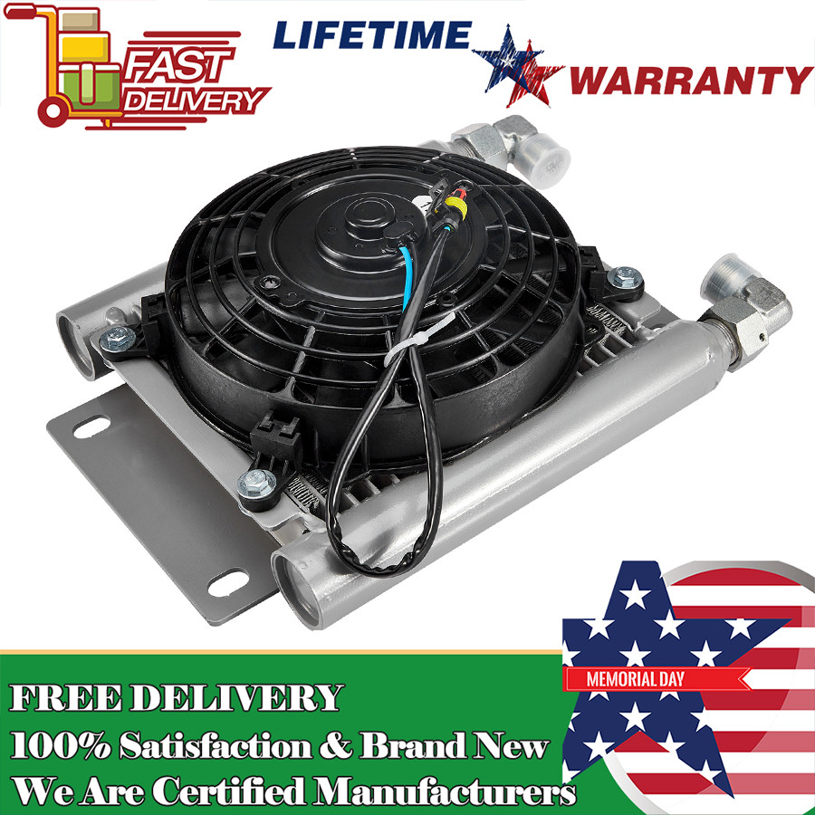 Upgrade Radiator Plus Hydraulic Fan For 1-1.8ton Mini Excavators AGT-H12-QH12SRQ