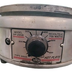 TEMCO Model HP-2515B Hot Plate 115 Volts AC 700 Watts