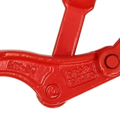 4* Lever Chain Binders Plastic Spraying Carbon Steel 12700kg Break Strength
