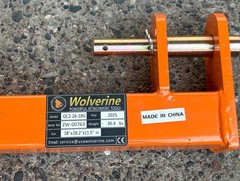 Wolverine QC2-26-18G Quick Coupler Adapter Hitch for tractors