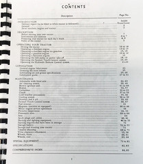 Farmall International Super C Tractor Operators Manual Owners Maintenance Book