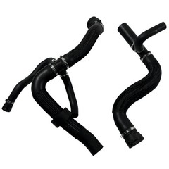 2Pcs Radiator Coolant Hose & Reservoir Tank Kit For 17-21 Jeep Renegade 2.4L L4