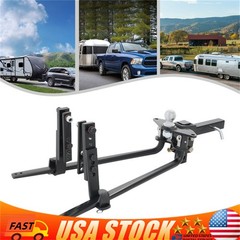 8000lbs Weight Distribution Hitch Trailer Hitch Black Trailer Hitch Device