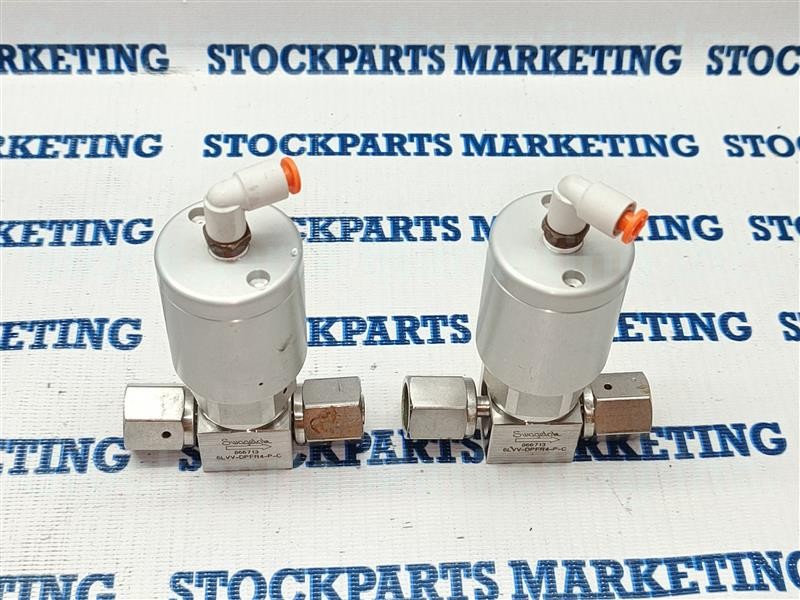 Lot 2pcs Swagelok 6LVV-DPFR4-P-C 6LVVDPFR4PC Diaphragm Sealed Valve