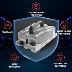 24V 27A 246655 234293 Battery Charger for Skyjack Vertical Scissor Lift Delta-Q